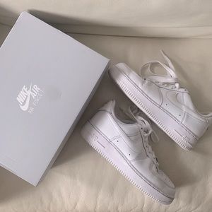 Nike Air Force 1 Low Top Sneakers - White